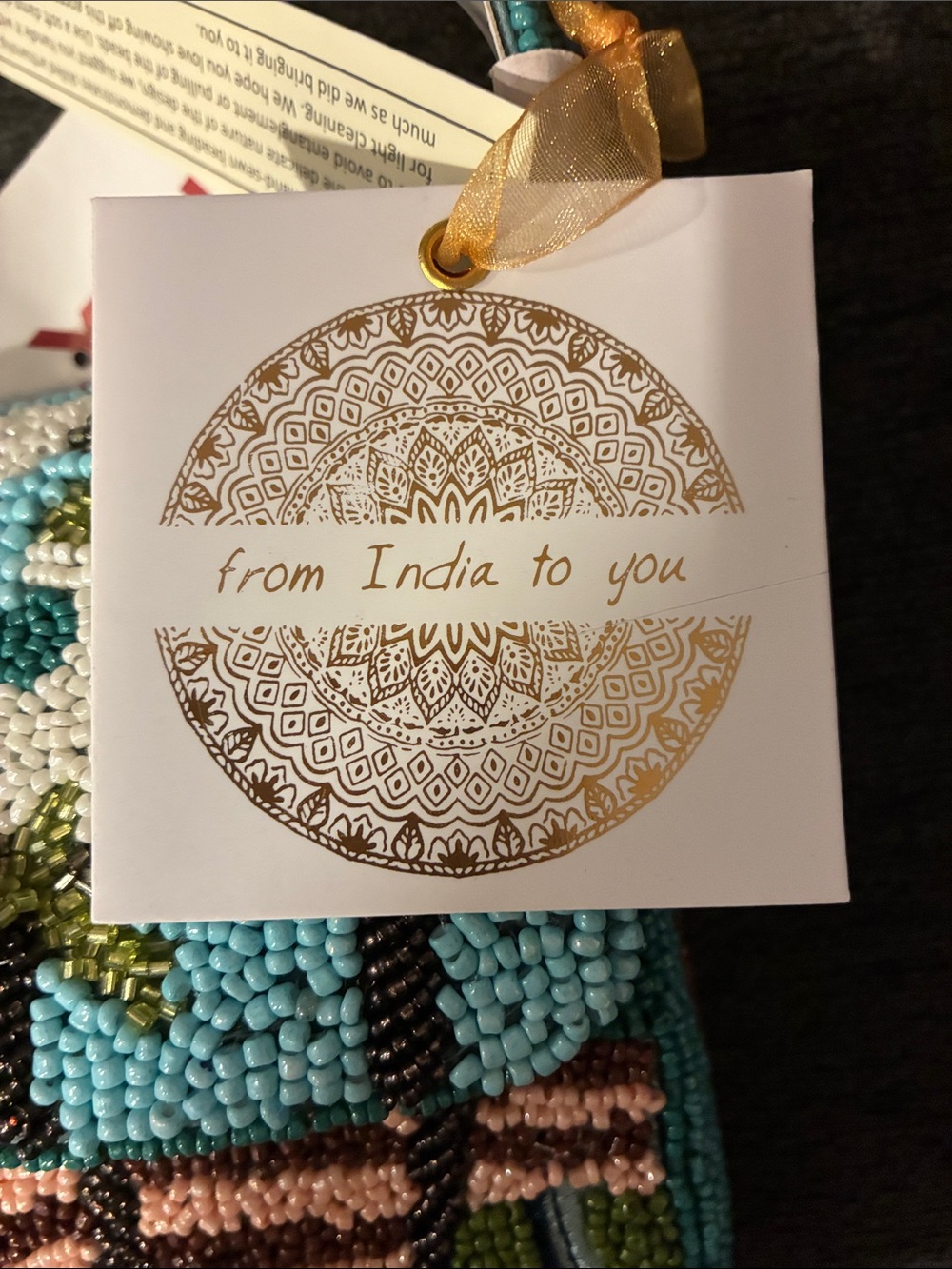 *Beaded Las Vegas Scene shoulder Bag* - Picture 2 of 3